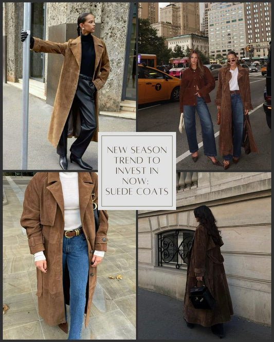 New Season Trend To Invest In: Suede Coats